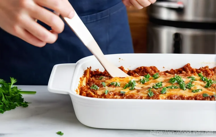 홈메이드 라자냐 레시피 - **The Art of Crafting Fresh Lasagna Noodles:**
    A pair of clean, adult hands, tastefully dressed ...